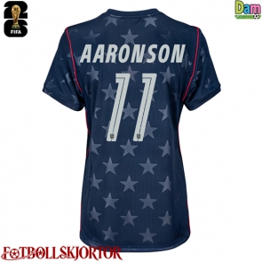 Förenta stater Brenden Aaronson #11 Bortatröja Dam VM 2026 Kortärmad